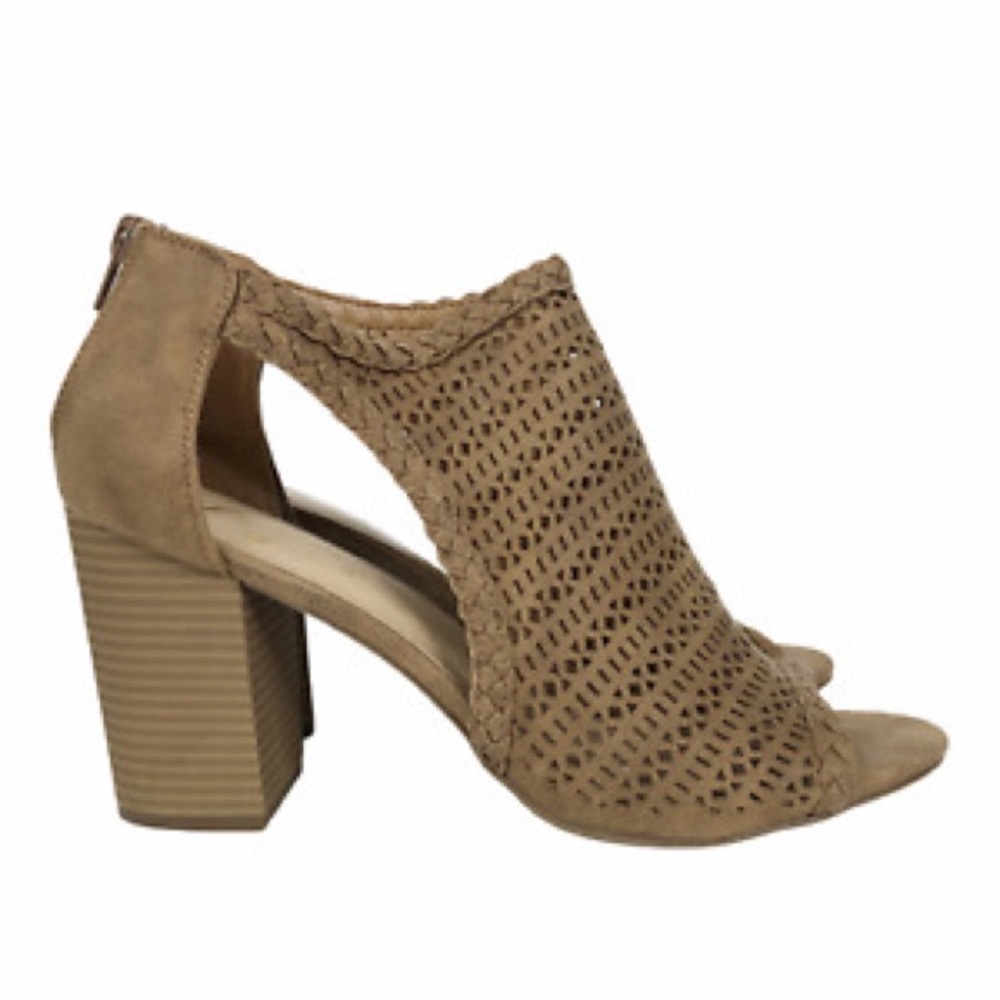 Women’s Fergie Henley Tan Heel Wedge Heels 10 & 11 - Picture 10 of 10